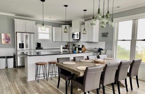 Yaupon Beach House | 5BR/3.5BA Home - Oceanfront, Event Home, Dog Friendly, Sleeps 13