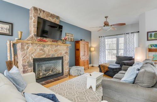 West Dover House | 6 Mi to Mt Snow Nature-View Home with Fire Pit!
