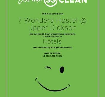 Rochor Hostel | 7 Wonders Hostel at Upper Dickson