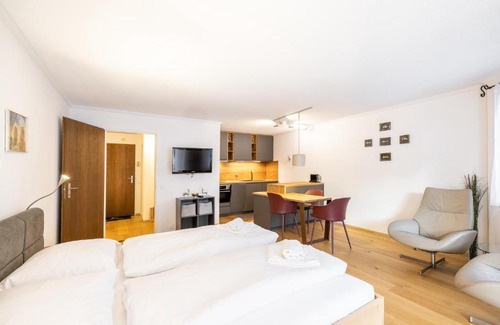 Vulpera Apartment | 7304 Pure Freude in dieser stilvoll renovierten Wohnung mit moderner Kueche