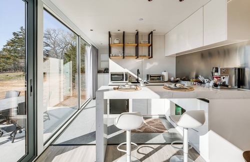 Valley View Apartment | 8 Mi to Lake Access: Futuristic Capsule Hideaway!