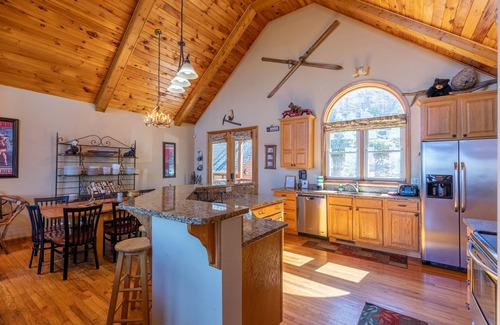 Boone Cabin | A Bear's Eye View - 10 min to Boone, Views, pets OK, pool table, hot tub!