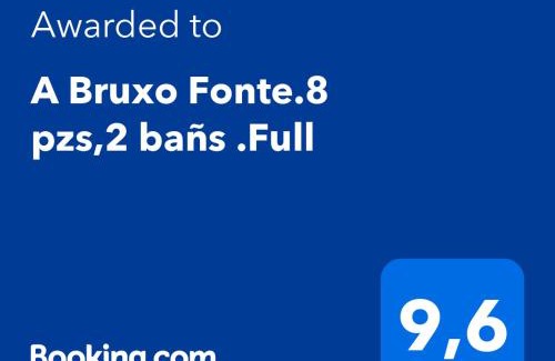 Luarca Apartment | A Bruxo Fonte 8 pzs 2 baños Full Reg VUT38509