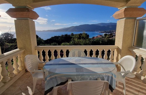 Sagone Apartment | A change of scenery as you look out over the sea 300m from the beach