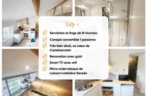 Castelsarrasin Apartment | A deux pas des péniches
