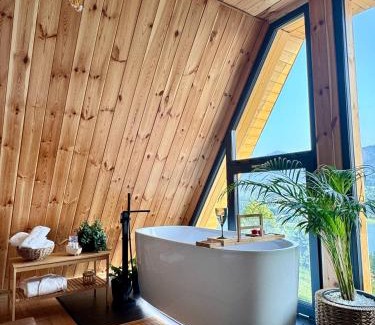 Bistrita Bargaului Cabin | A-Frame Belvedere Colibița