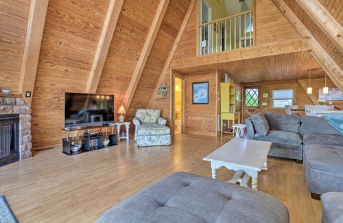 Sloans Valley House | A-Frame Home Situated on The Cumberland River