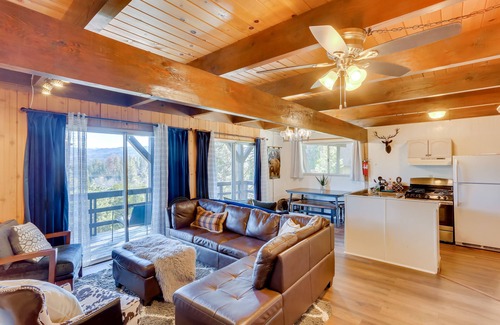 Lake Arrowhead Cottage | A-frame Home w/3 Decks & Lake Arrowhead Views!