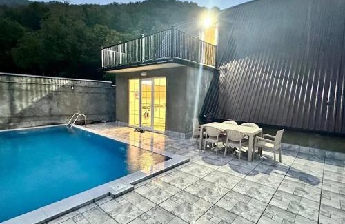 Azerbaijan Villa | A Frame Villa in Zaqatala Gebizdere vs Hot Pool & Panoramic View