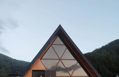 Azerbaijan Villa | A Frame Villa in Zaqatala Gebizdere vs Hot Pool & Panoramic View