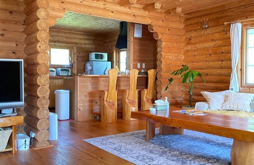 Mikata-gun Cottage | A fullfledged resort log house facing a mountain /Takashima Shiga