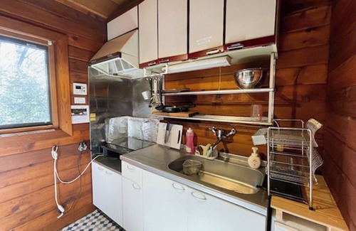 Aso Cottage | A lodge with a fireplace nestled in the forest of Aso accommodates up to 9 people/Aso Kumamoto