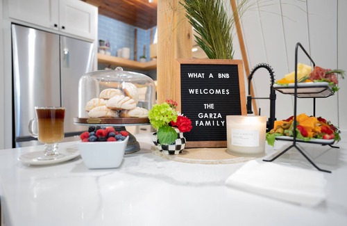 McAllen House | A pet friendly A-Frame with a hot tub & fire pit!