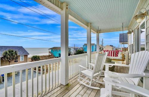 Surf City House | A Shore Thing | Ocean Views | Elevator | Surf City, NC | Dog Friendly!