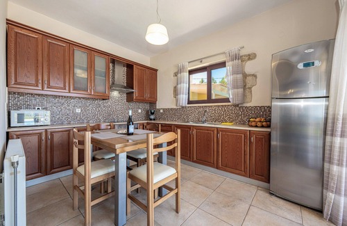 Kolymbari Villa | A stone-built villa with private pool and amazing sea view