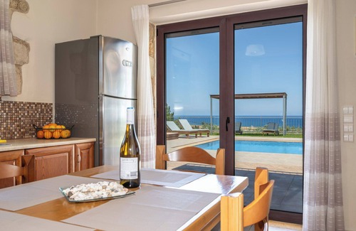 Kolymbari Villa | A stone-built villa with private pool and amazing sea view