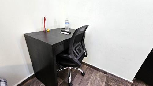 Cuautitlan Izcalli Apartment | A02 Premium Suite BLACK PLUS Cocina Terraza Companies Work Teams 1-3 PAX