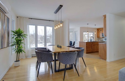 Racine Ski Chalet | Access to Lake Brompton - Spa - Pure Évasion