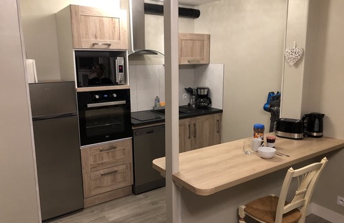 Saint-Martin de Brehal Apartment | Accommodation 400 meters from the beach for 5 people