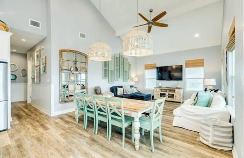 Surfside Beach House | Across from Jetty Park and Best Ship Watching!