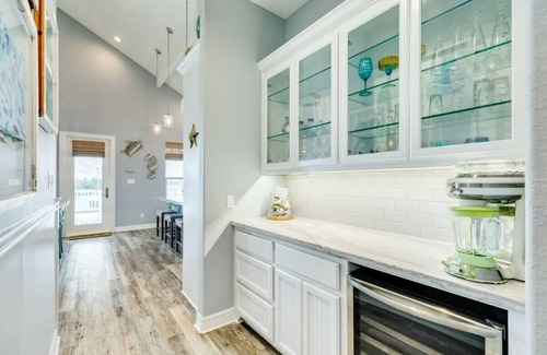 Surfside Beach House | Across from Jetty Park and Best Ship Watching!