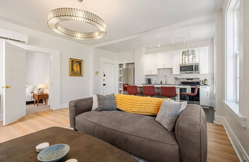 Pendleton Apartment | Airy, Elegant 1bd Apartment, Steps from Everything