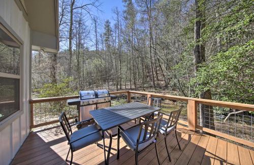 Ellijay House | Airy Ellijay Home with Spacious Creekside Deck!