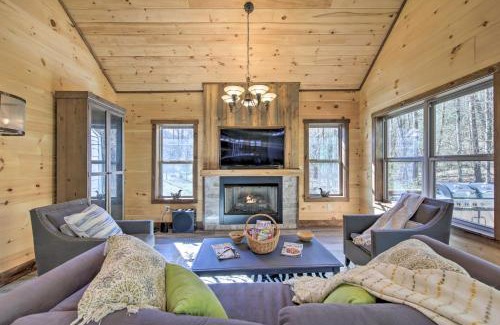 Ellijay House | Airy Ellijay Home with Spacious Creekside Deck!