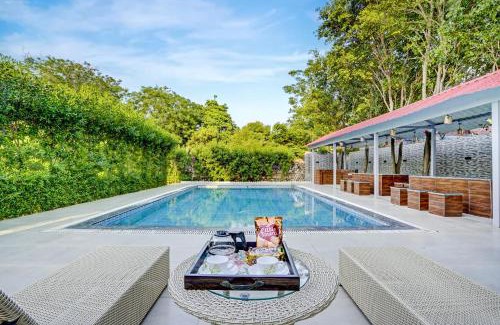 Taoru Villa | Alaya Stays Tranquil Meadows 5 BHK Farmhouse with Private Pool Gazebo and Lush Garden