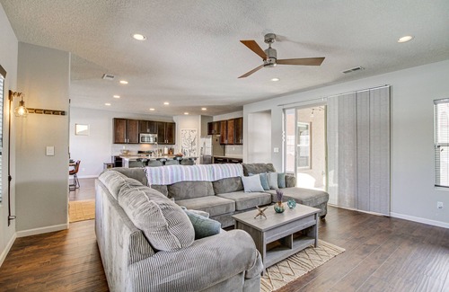 Mesa Del Sol Innovation Park House | Albuquerque Home w/Private Hot Tub: Pets Welcome