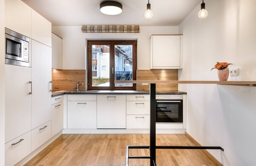 Schruns Apartment | Alpenblick Appartements - 5-zimmer Gartenwohnung