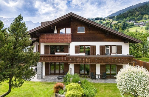 Schruns Apartment | Alpenblick Appartements - 5-zimmer Gartenwohnung