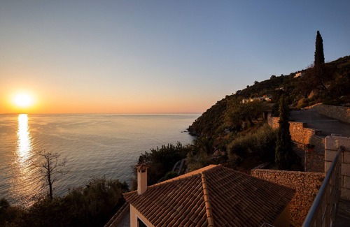 Livadi Villa | Amazing waterfront panoramic sea view and peaceful surroundings