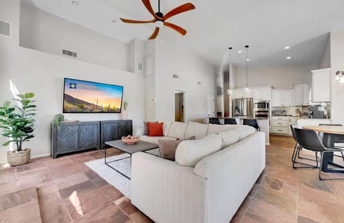 Island at Ocotillo House | Amazing Waterfront Home with Golf Views! Boat and Heated Pool/Spa