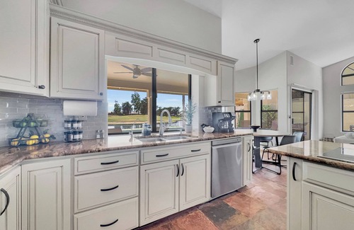 Island at Ocotillo House | Amazing Waterfront Home with Golf Views! Boat and Heated Pool/Spa