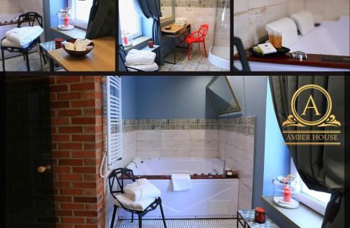 Klaipeda District Municipality House | Amber House su sūkurine vonia