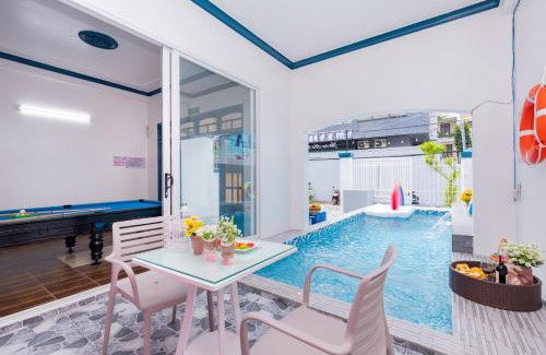 Vung Tau Villa | Amy Villa 16 - Bida - Karaoke - Phòng Xông Hơi - Ghế Massage - Gần Biển