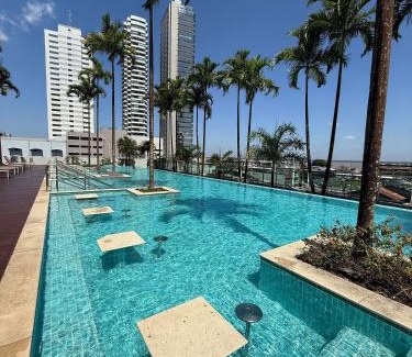 Belem Apartment | apê mandarim belém, 11º andar-wifi-garagem-piscina