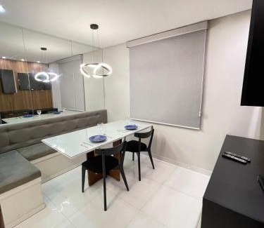 Mangabeira Apartment | AP De Alto Padrão - Climatizado, Piscina e Academia No SIM