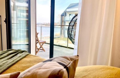 Ostroda Apartment | Apartament ŻURAW z widokiem na jezioro Drwęckie ROYAL APARTS OSTRÓDA