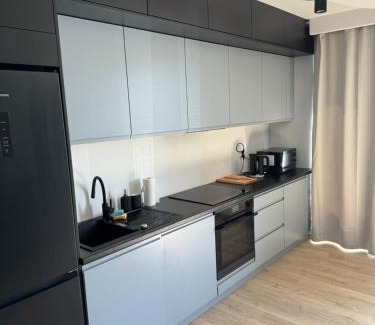 Nowy Port Apartment | Apartament z wanną z hydromasażem