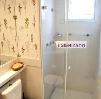 Paulinia Apartment | Apartamento 1903 no Bosque com quarto cozinha completa e vaga de garagem