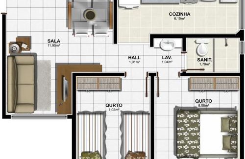 Aracaju Apartment | Apartamento aconchegante próximo à UFS