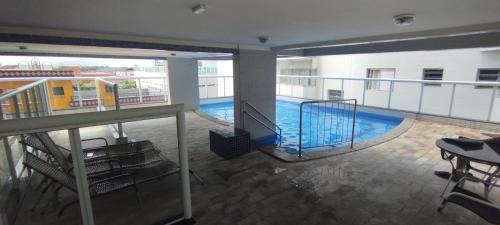 Caicara Apartment | Apartamento com Varanda Gourmet e Wi-Fi Rápido - Renove as Energinas Vila Caiçara Praia Grande