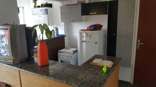 Cibratel II Apartment | Apartamento em Itanhaém com 2 quartos, Piscina e Ampla Varanda Gourmet
