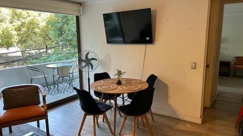 Apoquindo Apartment | Apartamento en Las Condes frente a parque araucano