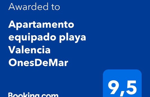La Malva-rosa Apartment | Apartamento equipado playa Valencia OnesDeMar