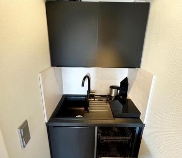 Stadtbezirk 3 Apartment | Aparthotel in Düsseldorf am Medienhafen mit Küche