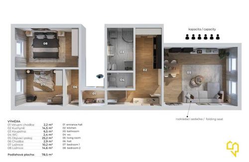 Olomouc Apartment | Apartmán v centru Olomouce