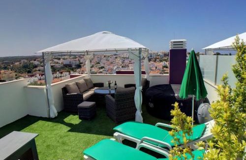 Ferragudo Apartment | Apartment Alpha - 2 Bedrooms, Private Rooftop Patio with Hot Tub, BBQ and View